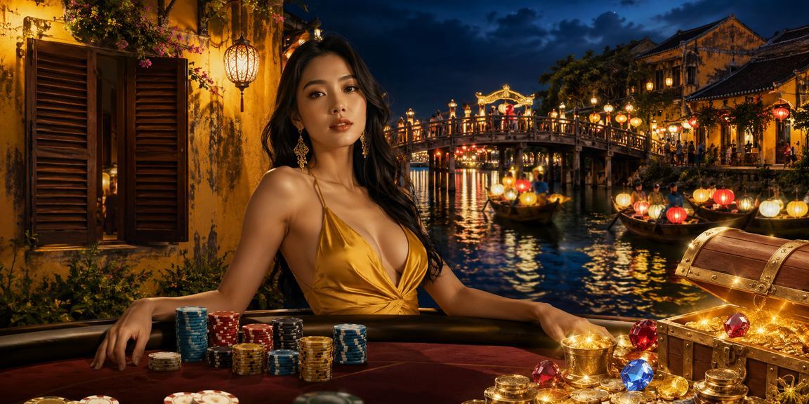 Người dùng trải nghiệm slot game tại Hội An với thiết bị di động
